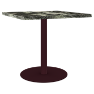 Burgundy Halo Cafe Table